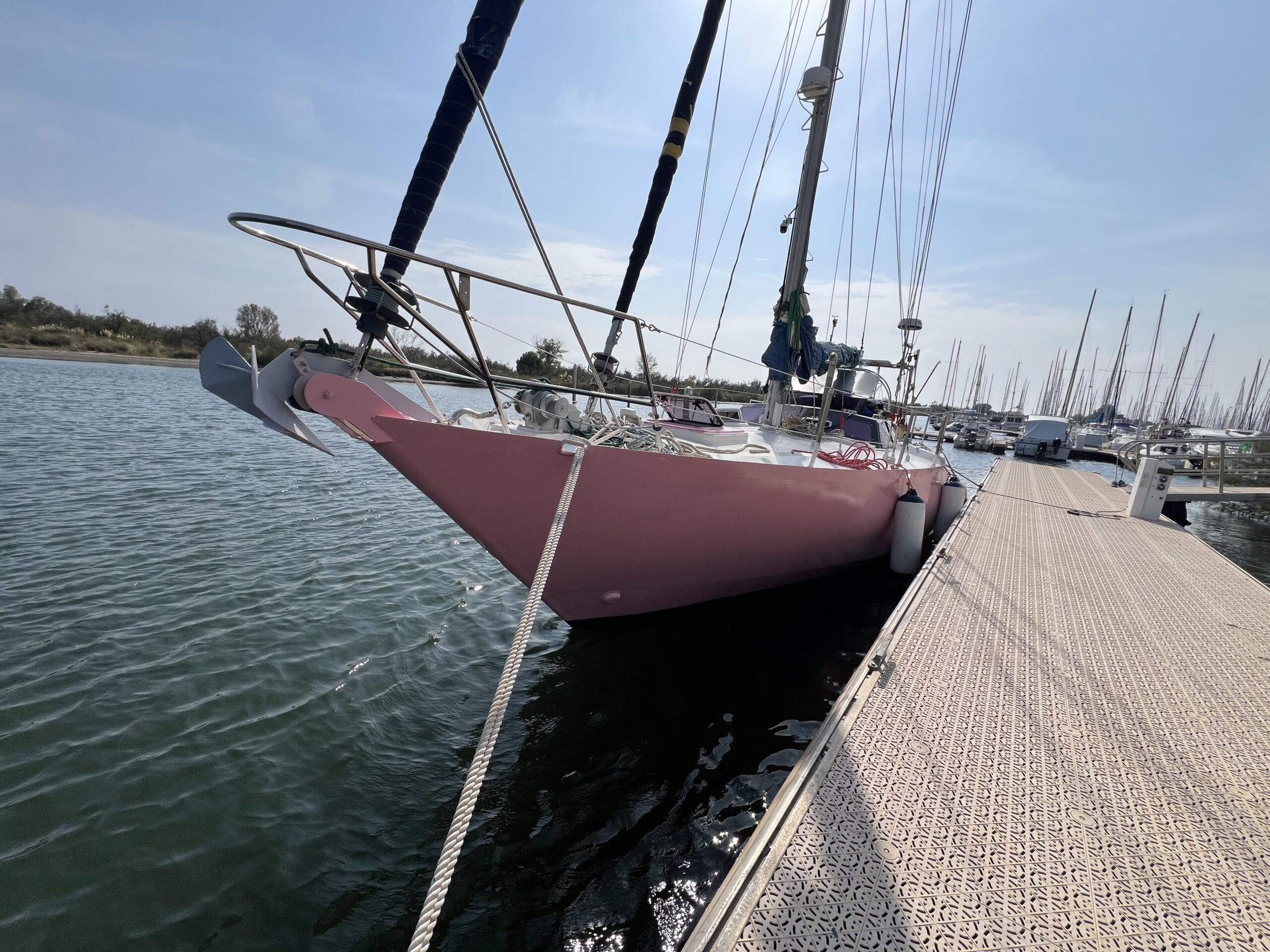 Arion : silhouette du voilier